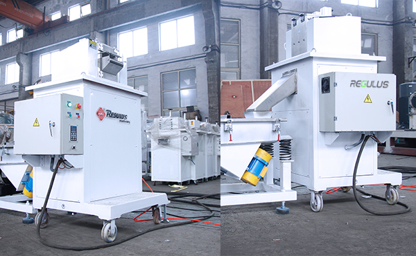 Plastic granulation line cutting